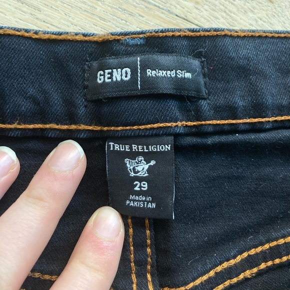 💙NWT!!💙True Religion Geno Slim Relaxed Jeans - Picture 3 of 9